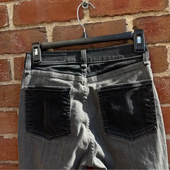 Rag & Bone $275 Evelyn Two Tone High Waisted Jeans Frayed Hem sz 25 - Picture 9 of 12